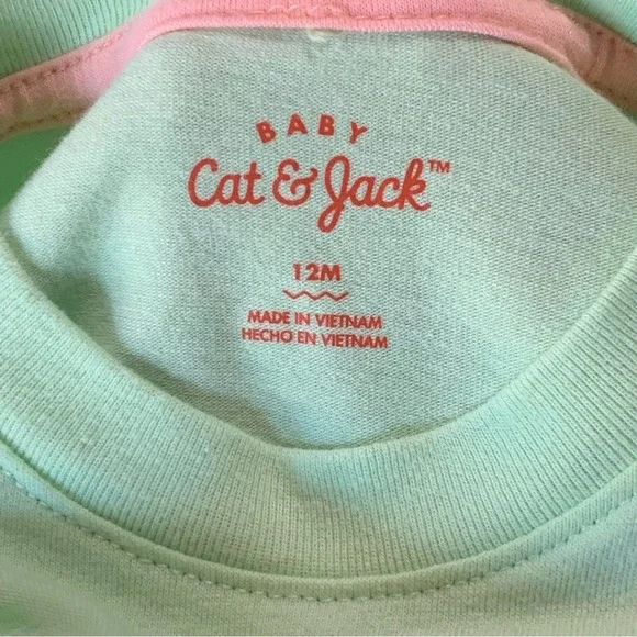 Lime Green Good Luck Charm Clover St Paddy’s Day. 12 Month Rainbow Baby NEW - Picture 2 of 3